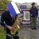 Funky Tunes im Regen