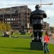 Botero-Skulptur vor dem Palast der Republik auf dem Schlossplatz in Berlin