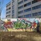 Graffiti am Weidenweg in Friedrichshain
